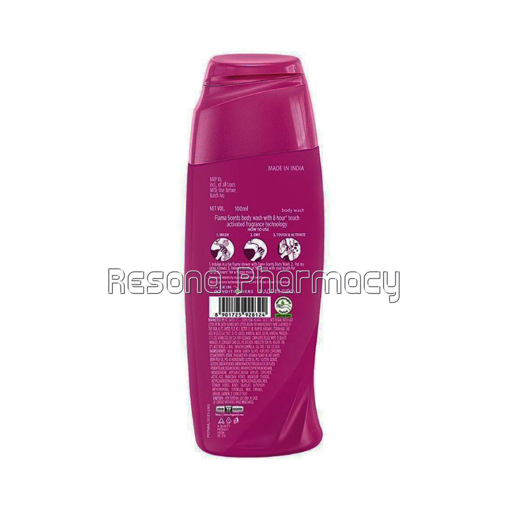 Fiama Scents Body Wash Juniper and Geranium 100Ml With Loofah Free