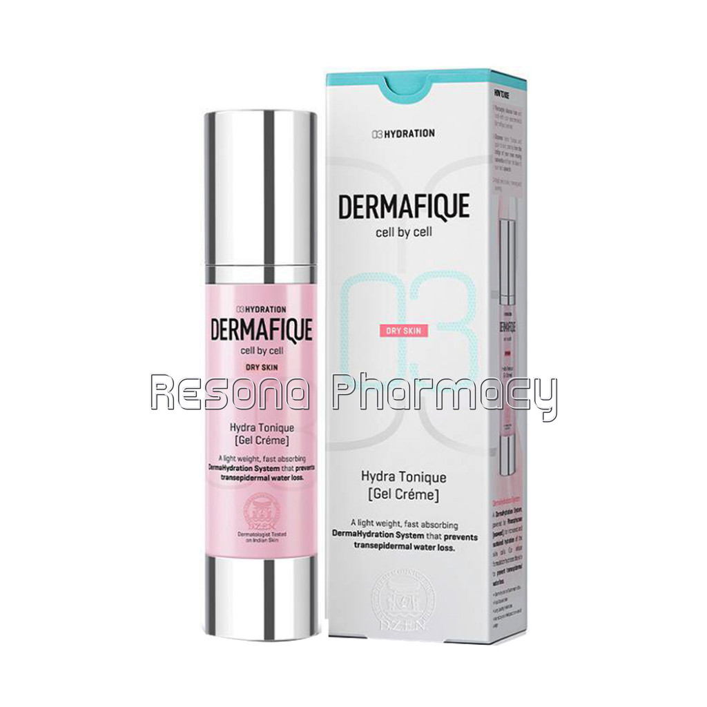 Dermafique Hydratonique Gel Crème Face Serum For Dry Skin, Dermatologist Tested (50 G)