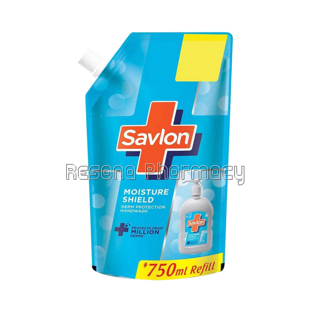 Savlon Moisture Shield Liquid Handwash Refill Pouch 750Ml