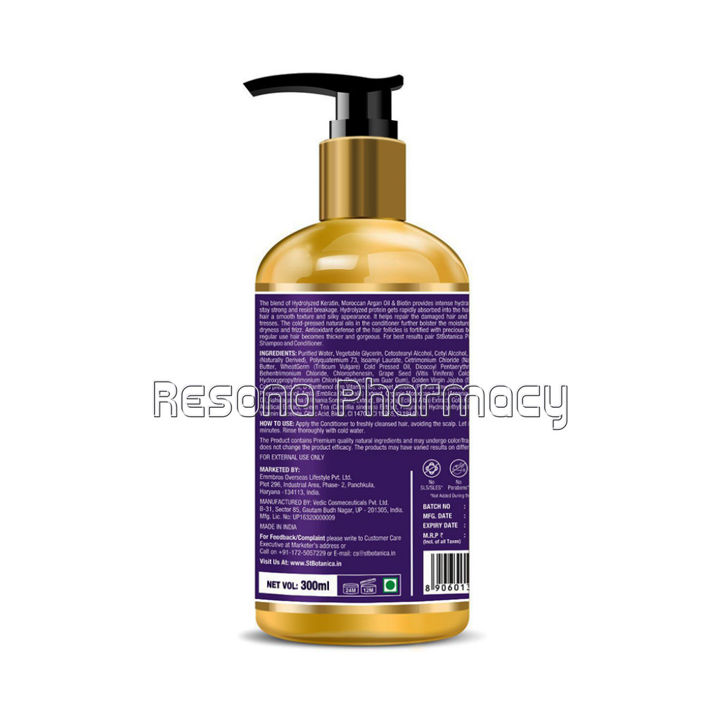 Pro Keratin and Argan Oil Smooth Therapy Conditioner, 300Ml