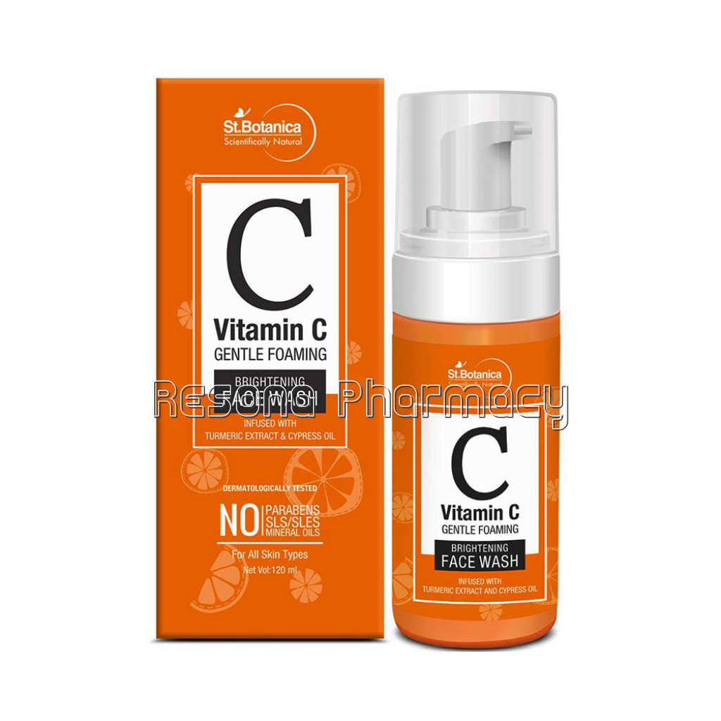 Vitamin C Foaming Brightening Face Wash, 120Ml