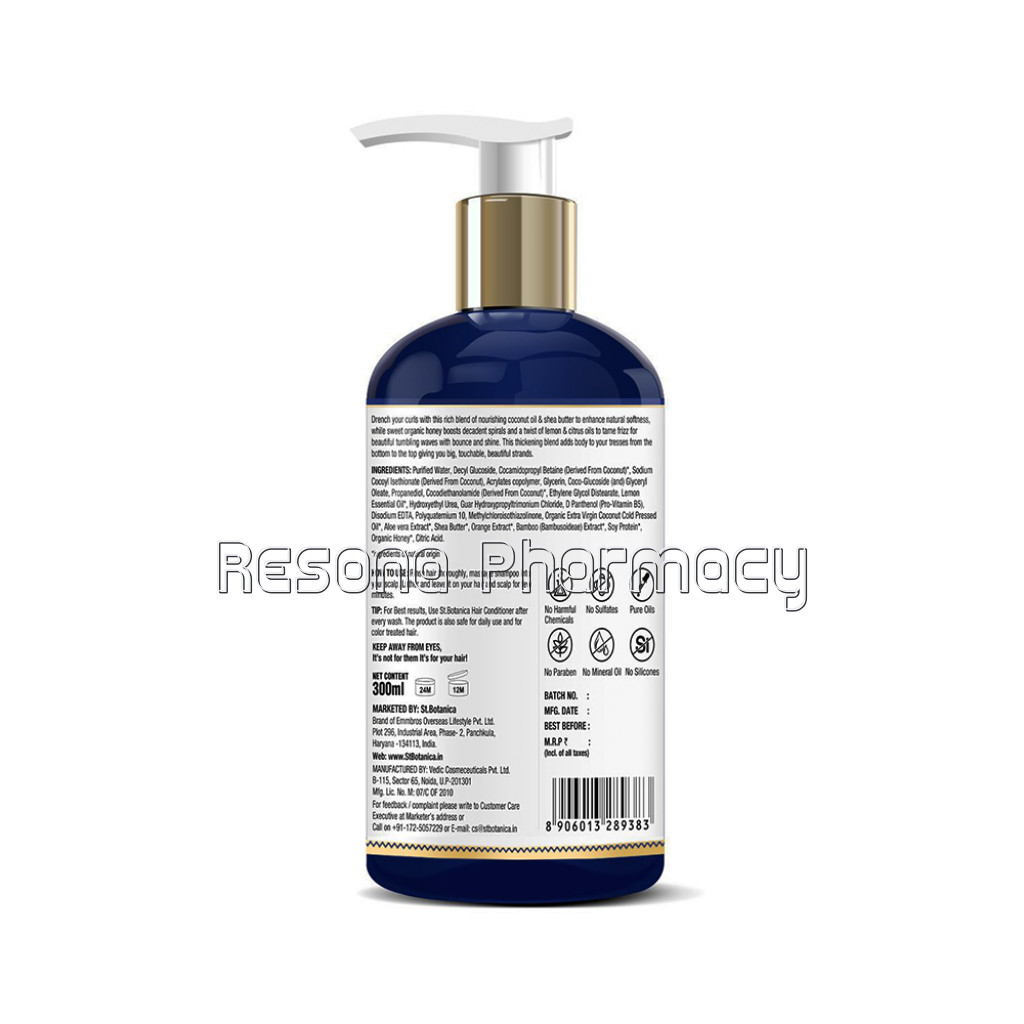 Coconut Oil and Bamboo Hair Strengthening Shampoo, 300Ml