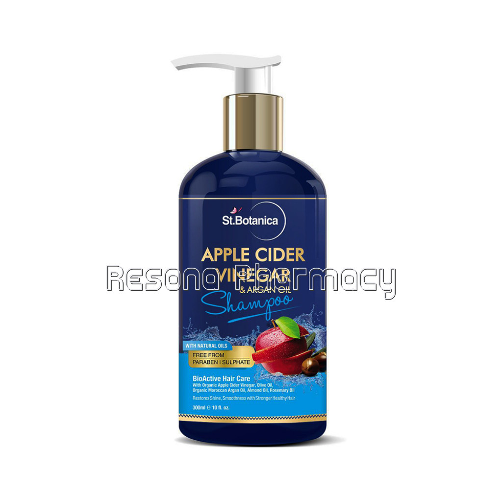 Apple Cider Vinegar and Organic Argan Hair Shampoo, 300Ml