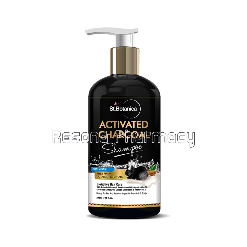 Activated Charcoal Hair Shampoo, 300Ml