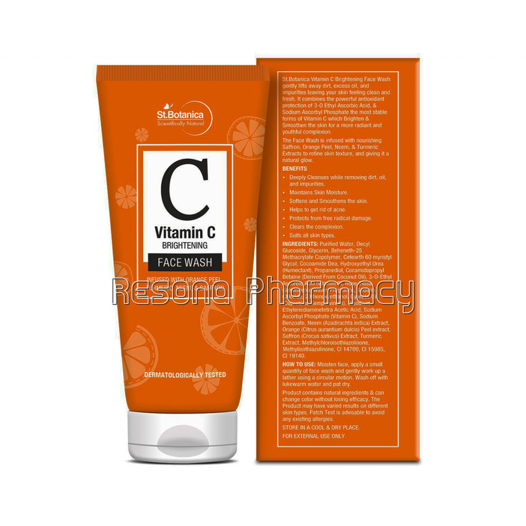 Vitamin C Brightening Face Wash, 100Ml