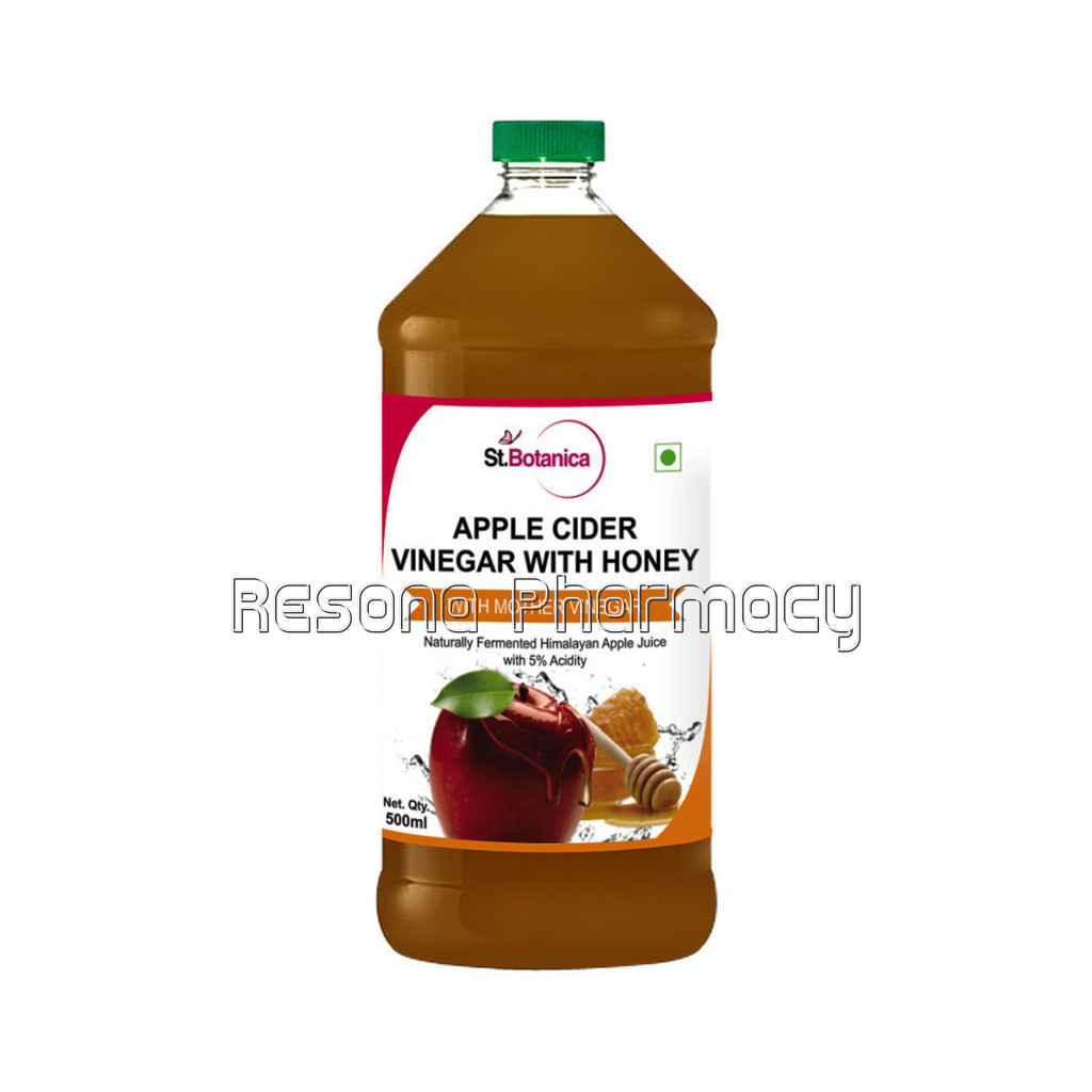 Apple Cider Vinegar With Mother and Honey, 500Ml