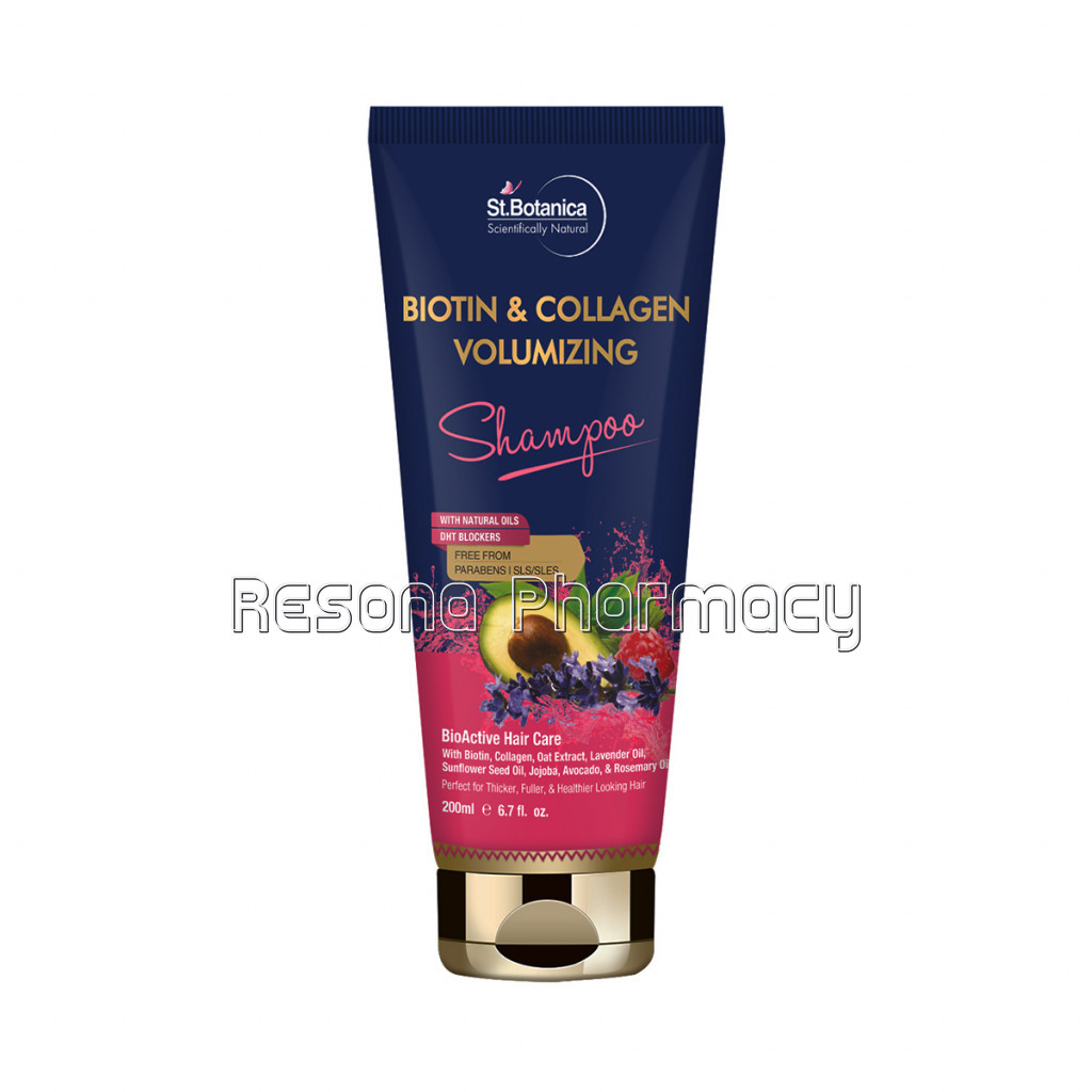 Biotin and Collagen Volumizing Hair Shampoo, 200Ml