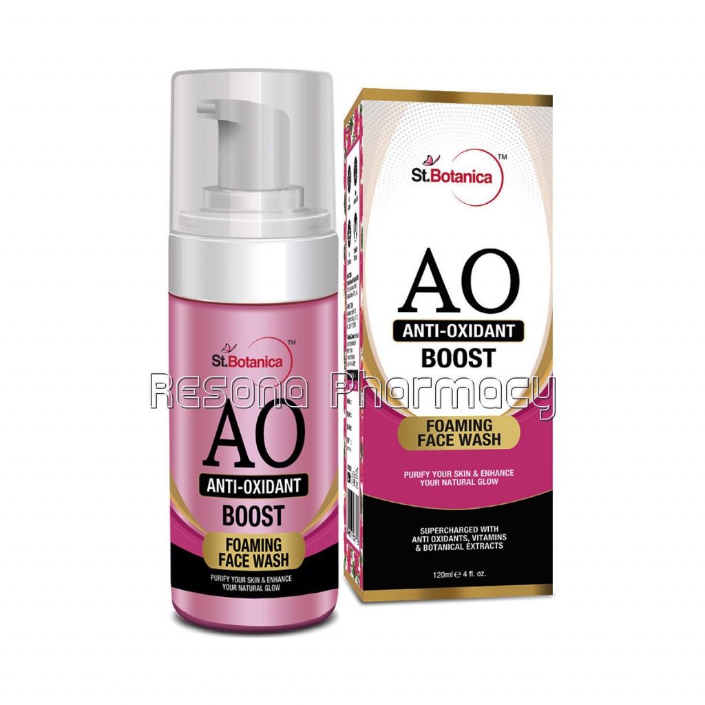 Anti Oxidant Boost Foaming Face Wash, 120Ml