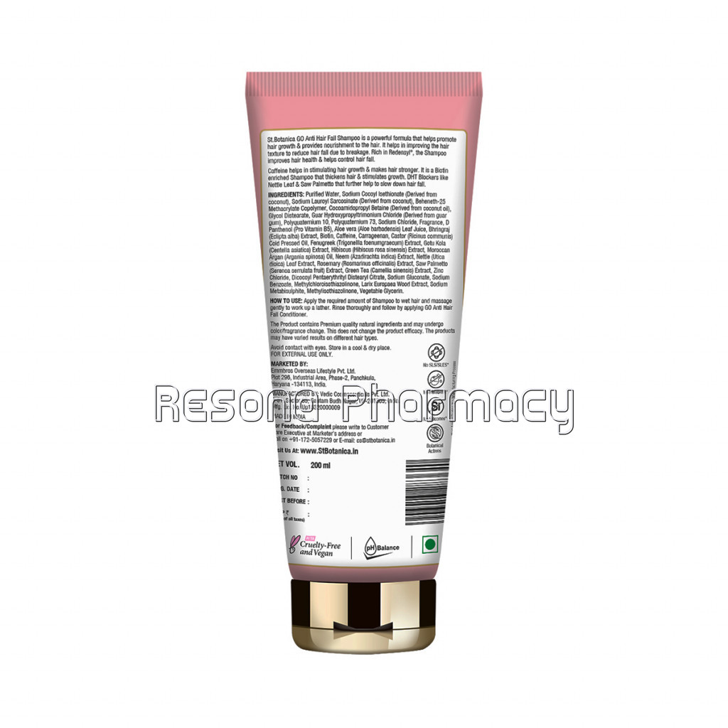 Go Anti Hair Fall Hair Shampoo, 200Ml