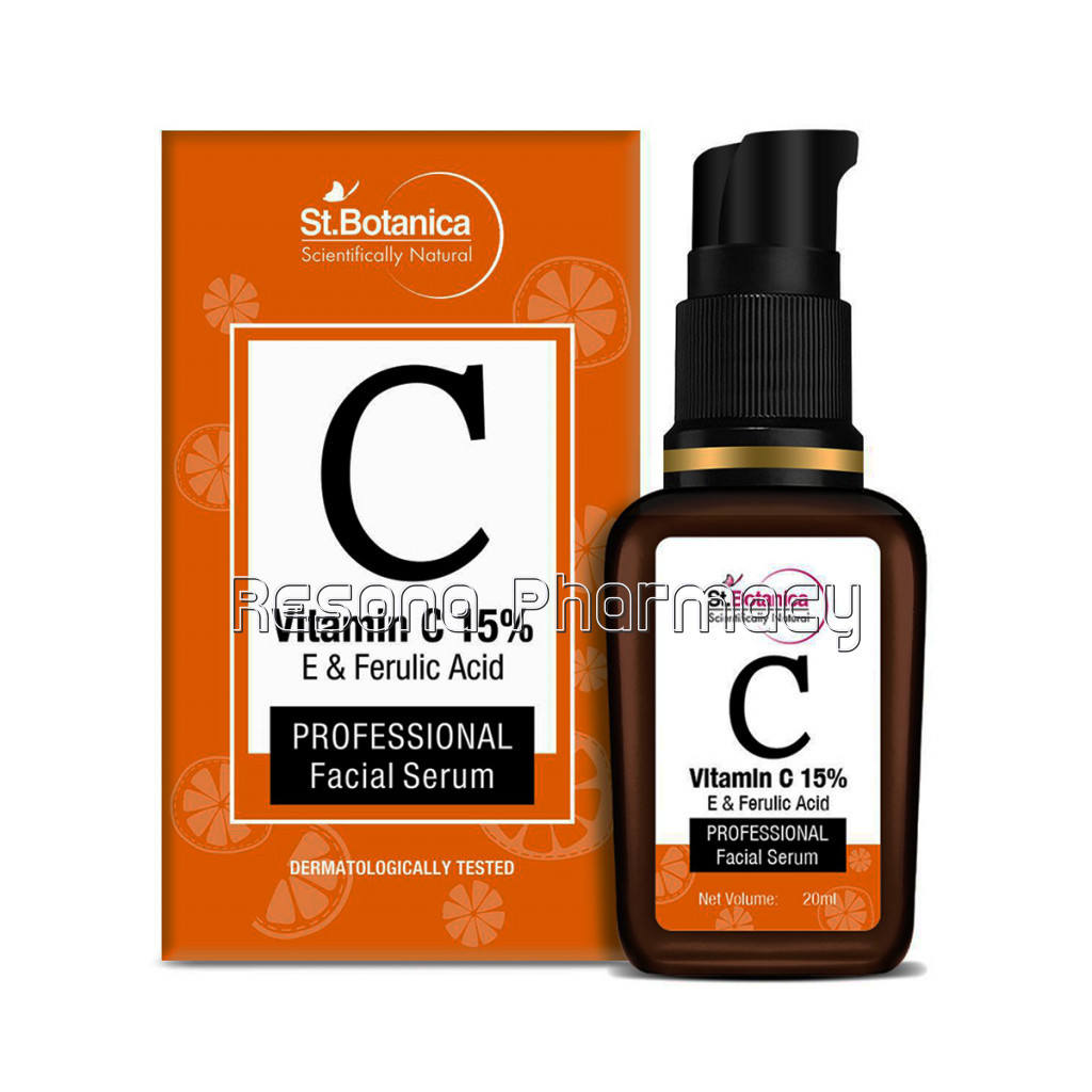 Vitamin C 15%, E and Ferulic Acid Professional Face Serum, 20Ml