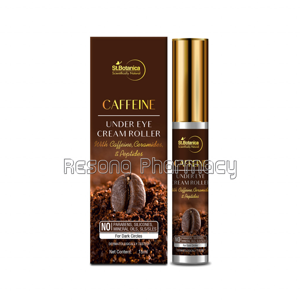 Caffeine 1% Under Eye Cream Roller, 15Ml