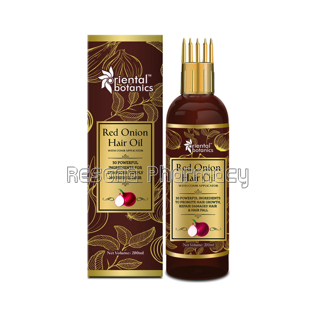 Red Onion Hair Oil With Comb Applicator, 200Ml