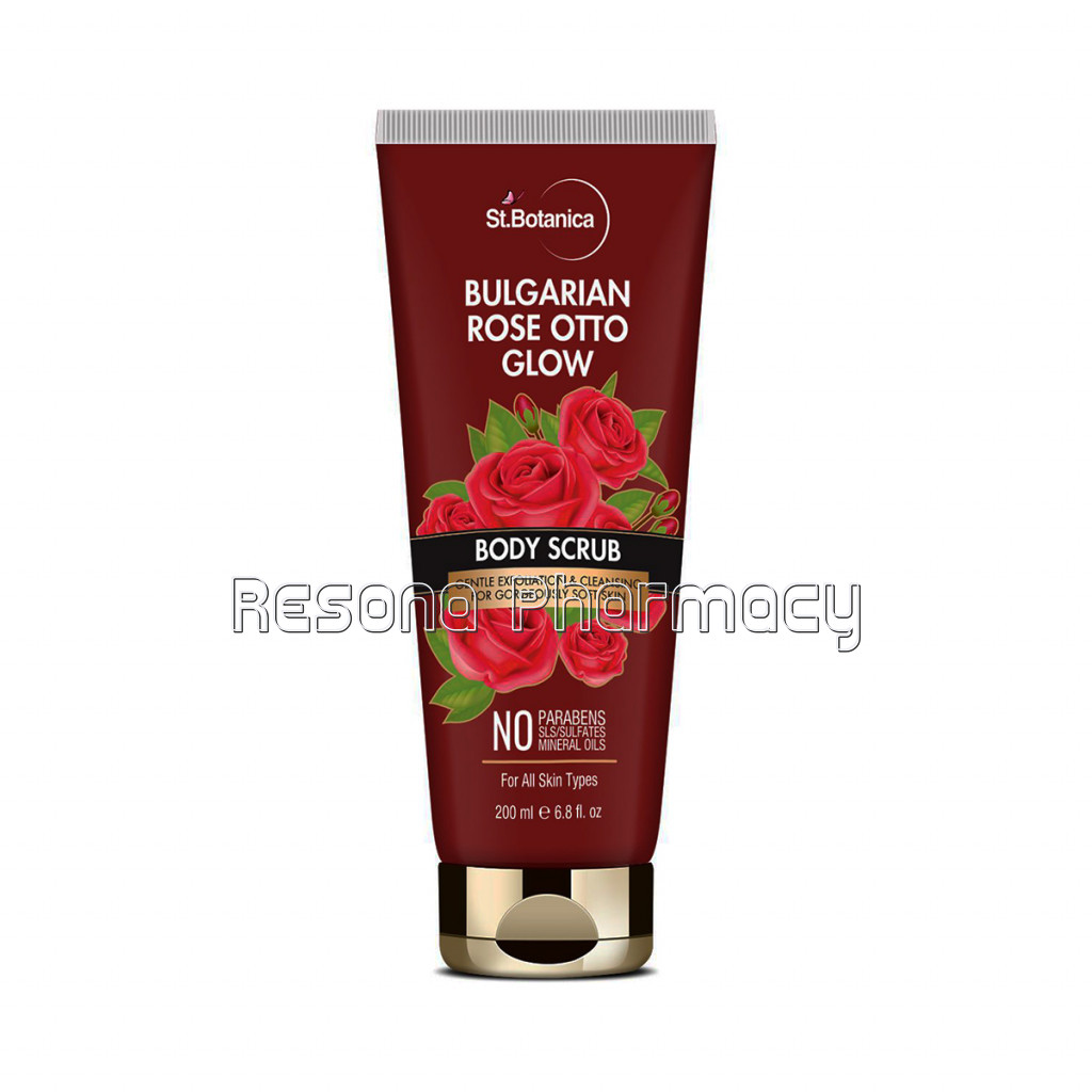 Bulgarian Rose Otto Glow Body Scrub – 200Ml
