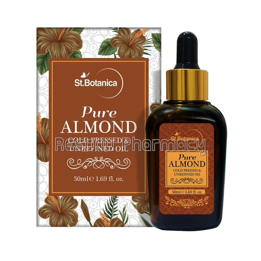 Sweet Almond Pure Coldpressed Oil, 50Ml