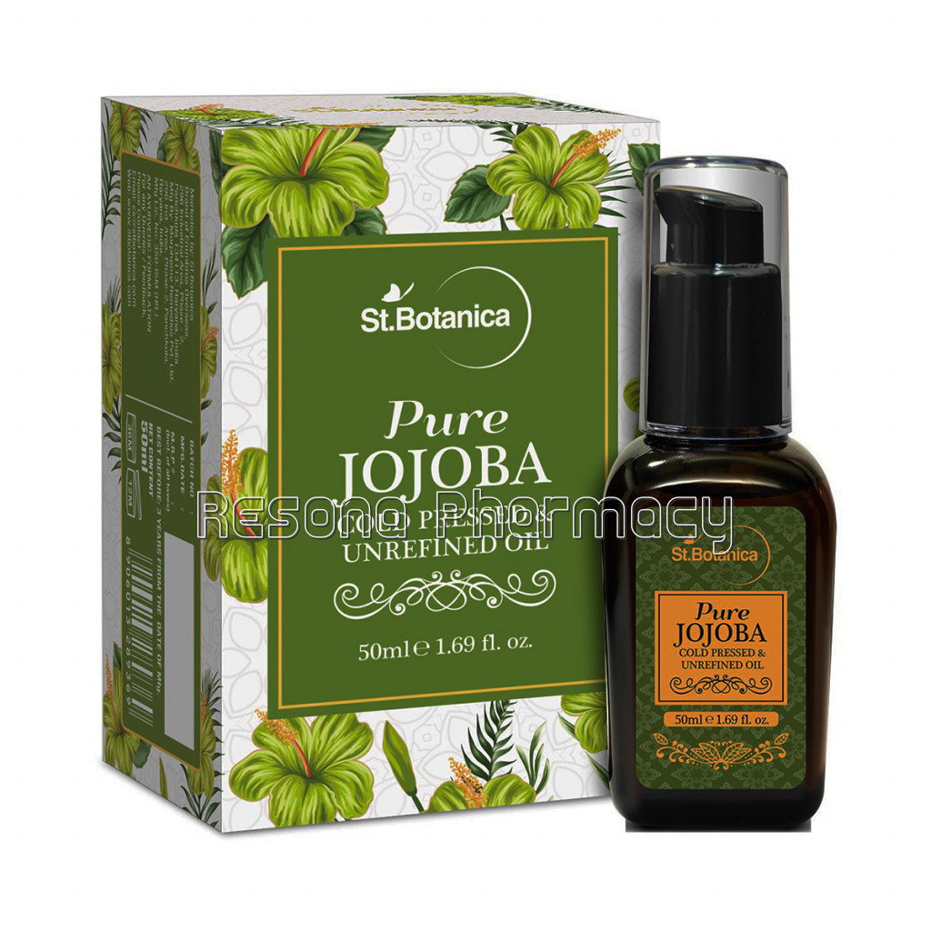 Golden Virgin Jojoba Pure Coldpressed Oil, 50Ml
