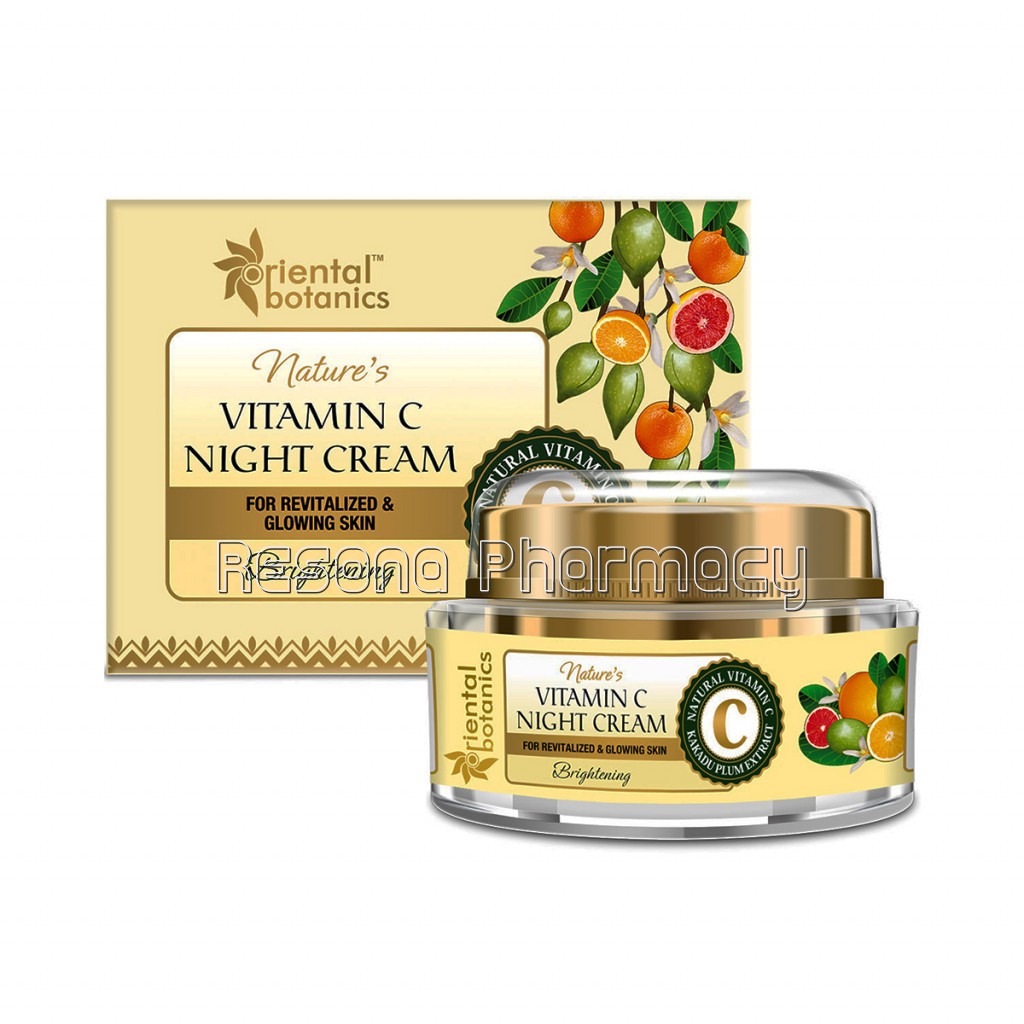 Nature’S Vitamin C Brightening Face Night Cream, 50G