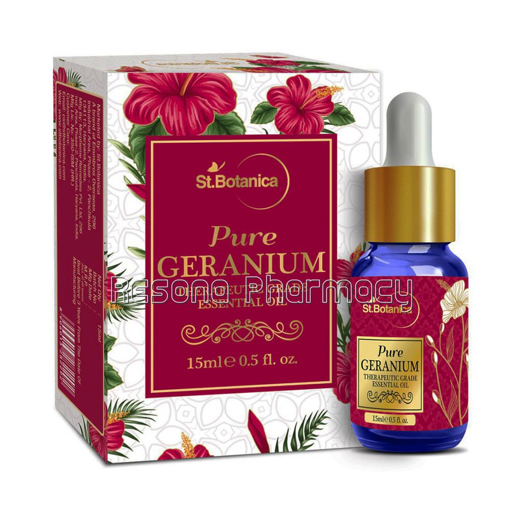 Geranium Pure Aroma Essential Oil, 15Ml
