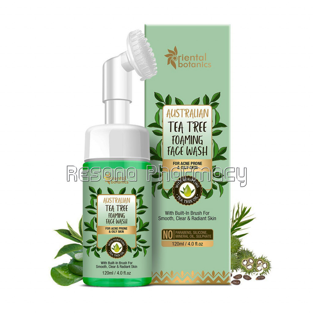 Australian Tea Tree Anti Acne Foaming Face Wash, 120Ml