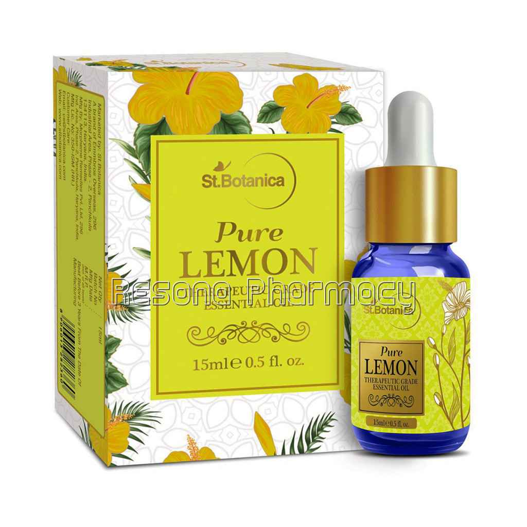 Lemon Pure Aroma Essential Oil, 15Ml