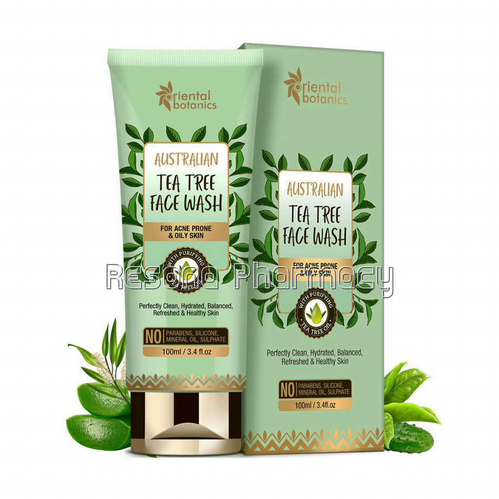 Australian Tea Tree Anti Acne Face Wash, 100Ml