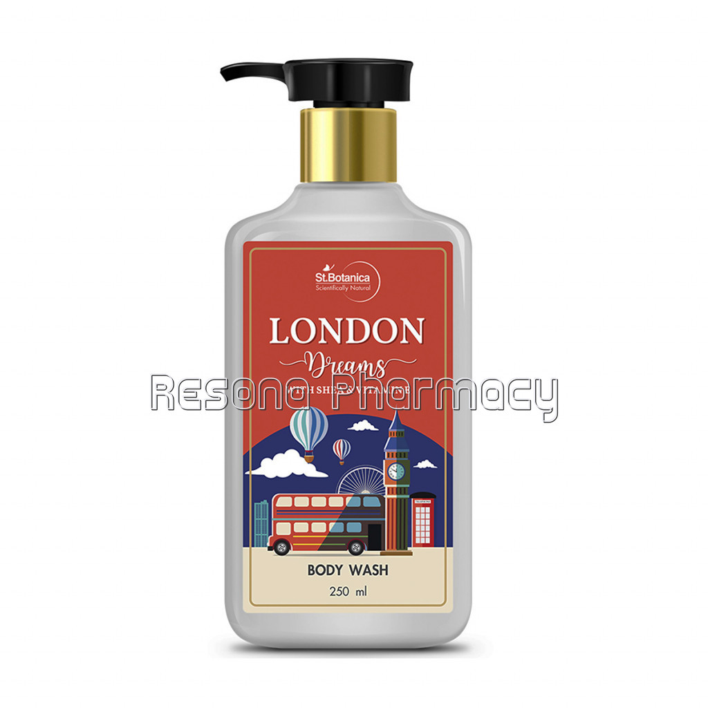 London Dreams Body Wash – With Shea and Vitamin E (Shower Gel), 250 Ml