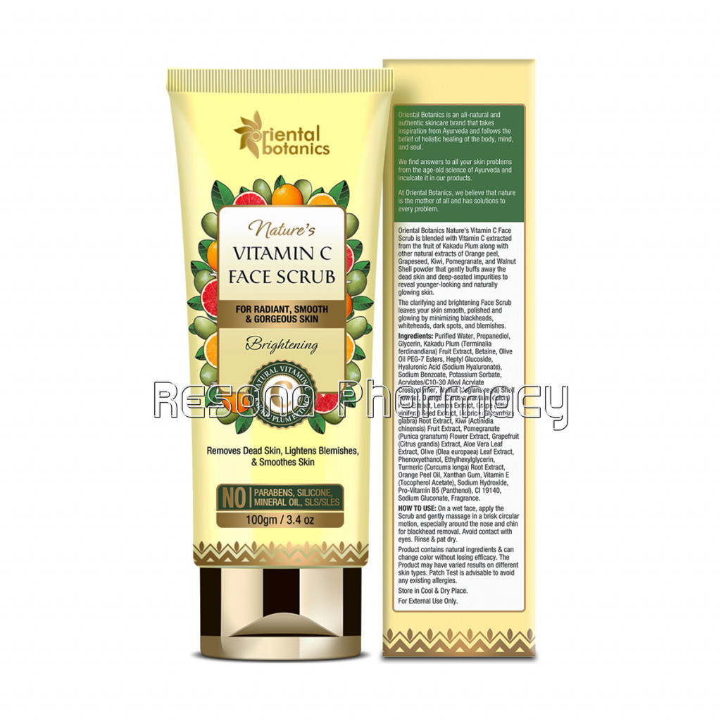 Nature’S Vitamin C Brightening Face Scrub, 100G