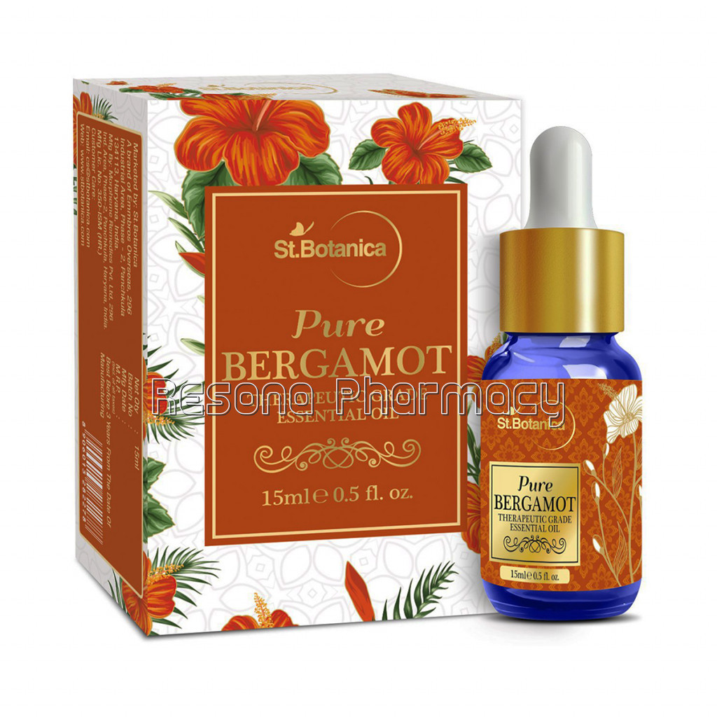 Bergamot Pure Aroma Essential Oil, 15Ml