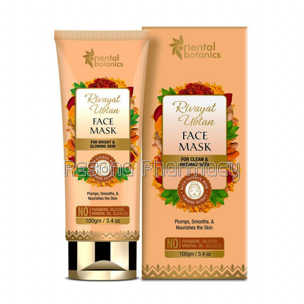 Rivayat Ubtan Face Mask, 100Gm