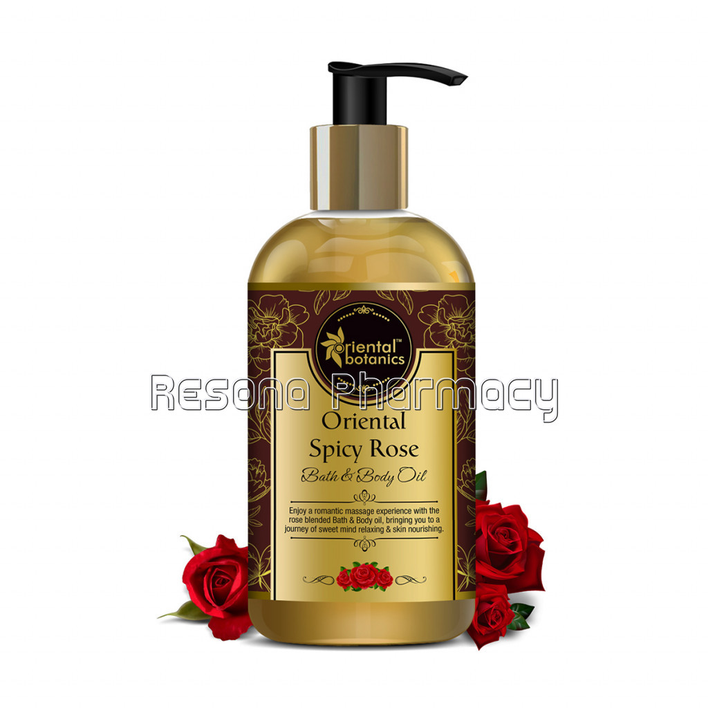 Bath and Body Oil (Oriental Spicy Rose), 200Ml