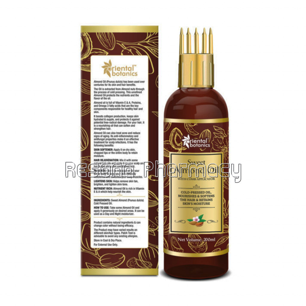 Sweet Almond Oil, 200Ml