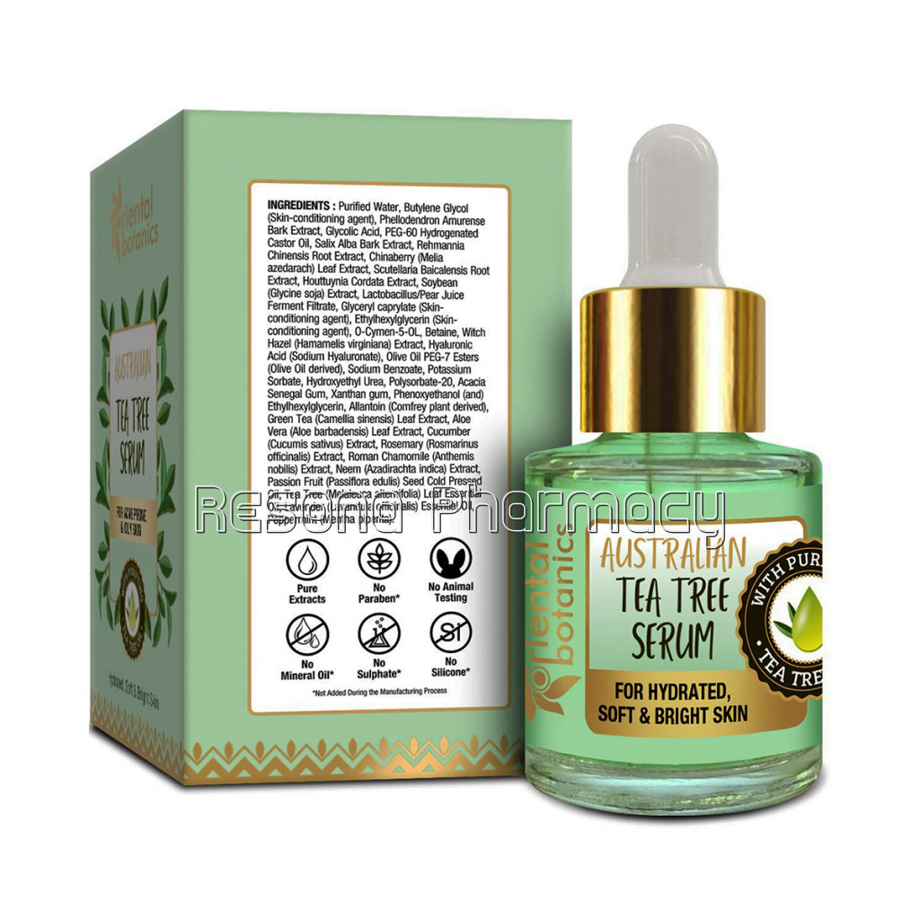 Australian Tea Tree Anti Acne Face Serum, 20Ml