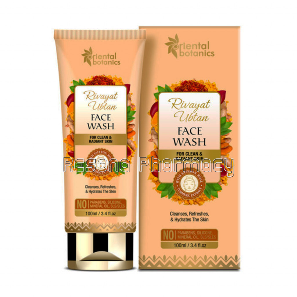 Rivayat Ubtan Face Wash, 100Ml