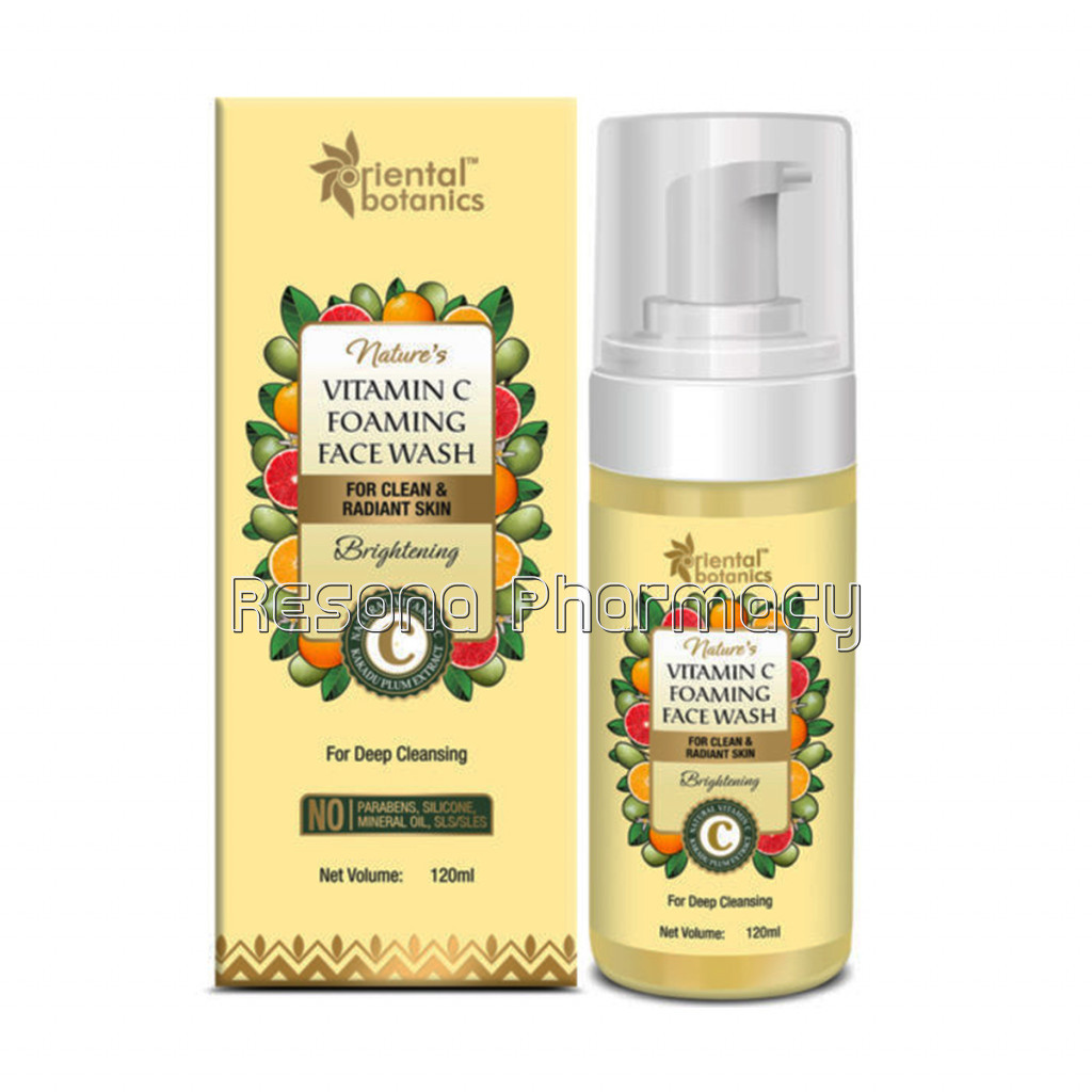Nature’S Vitamin C Foaming Face Wash, 120Ml