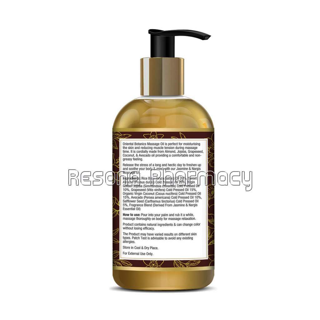 Jasmine And Nargis Body Massage Oil, 200Ml