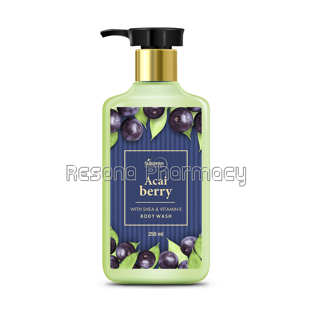 Acai Berry Body Wash – With Shea and Vitamin E (Shower Gel), 250 Ml