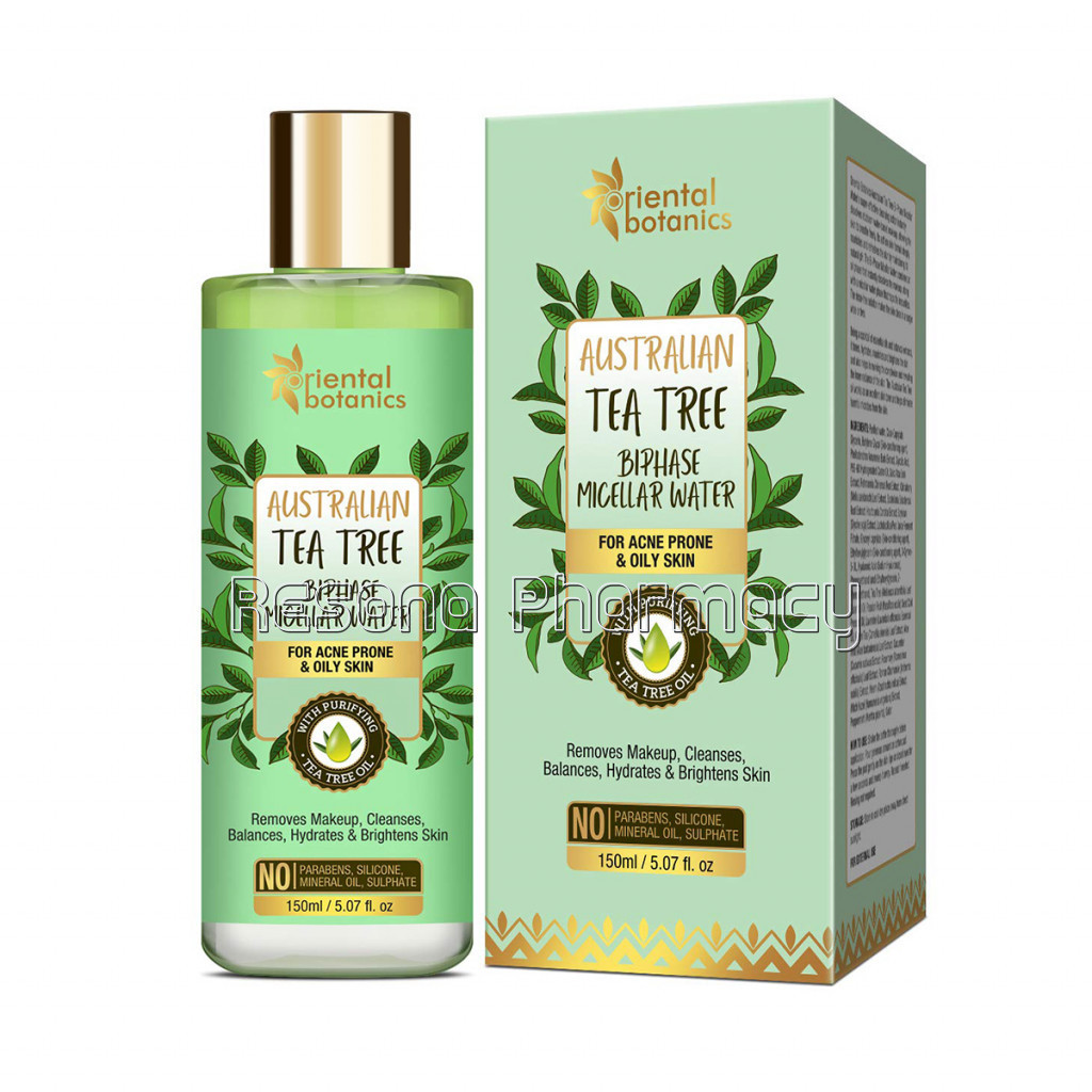 Australian Tea Tree Anti Acne Bi Phase Micellar Water, 150Ml