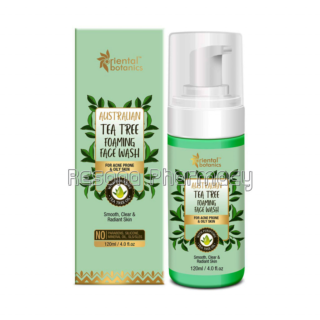 Australian Tea Tree Foaming Face Wash, 120Ml