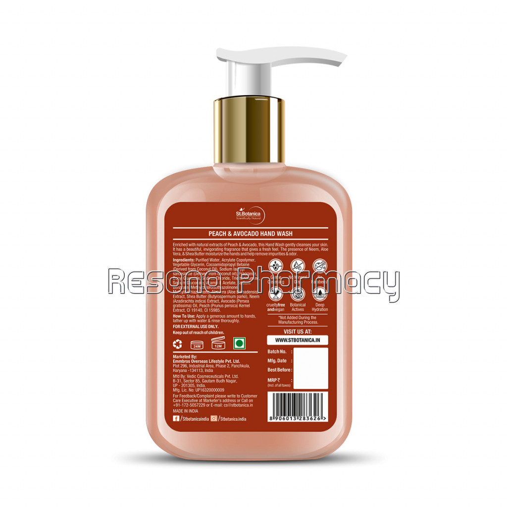 Peach And Avocado Hand Wash, 250Ml