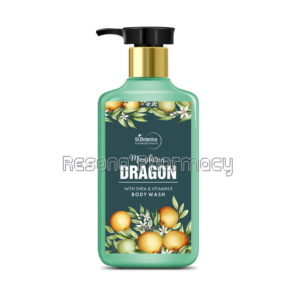 Mandarin Dragon Body Wash – With Shea and Vitamin E (Shower Gel), 250 Ml