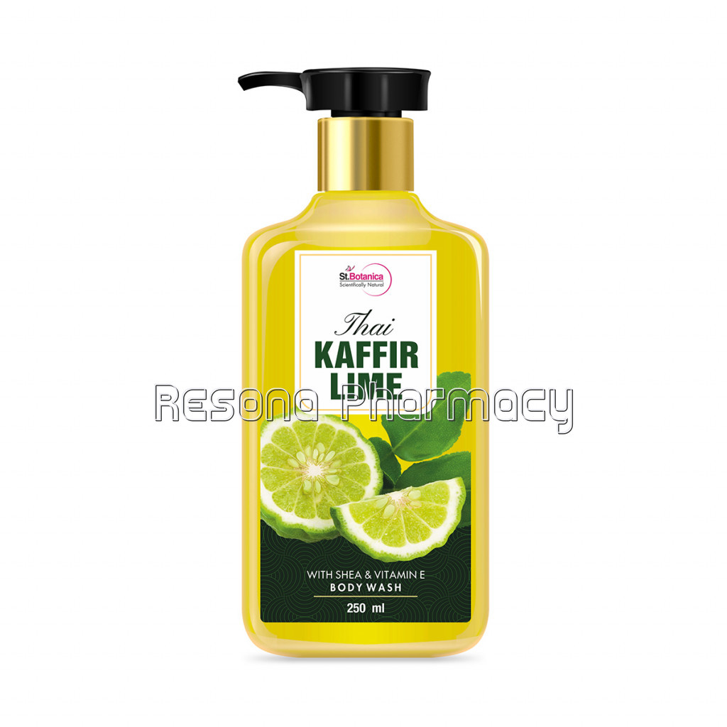 Thai Kaffir Lime Body Wash – With Shea and Vitamin E (Shower Gel), 250 Ml