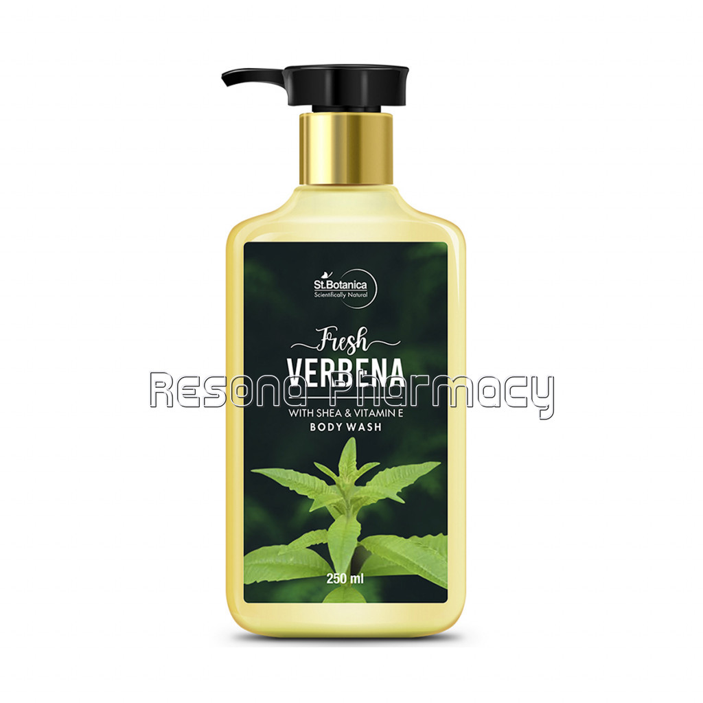 Fresh Verbena Body Wash – With Shea and Vitamin E (Shower Gel), 250 Ml