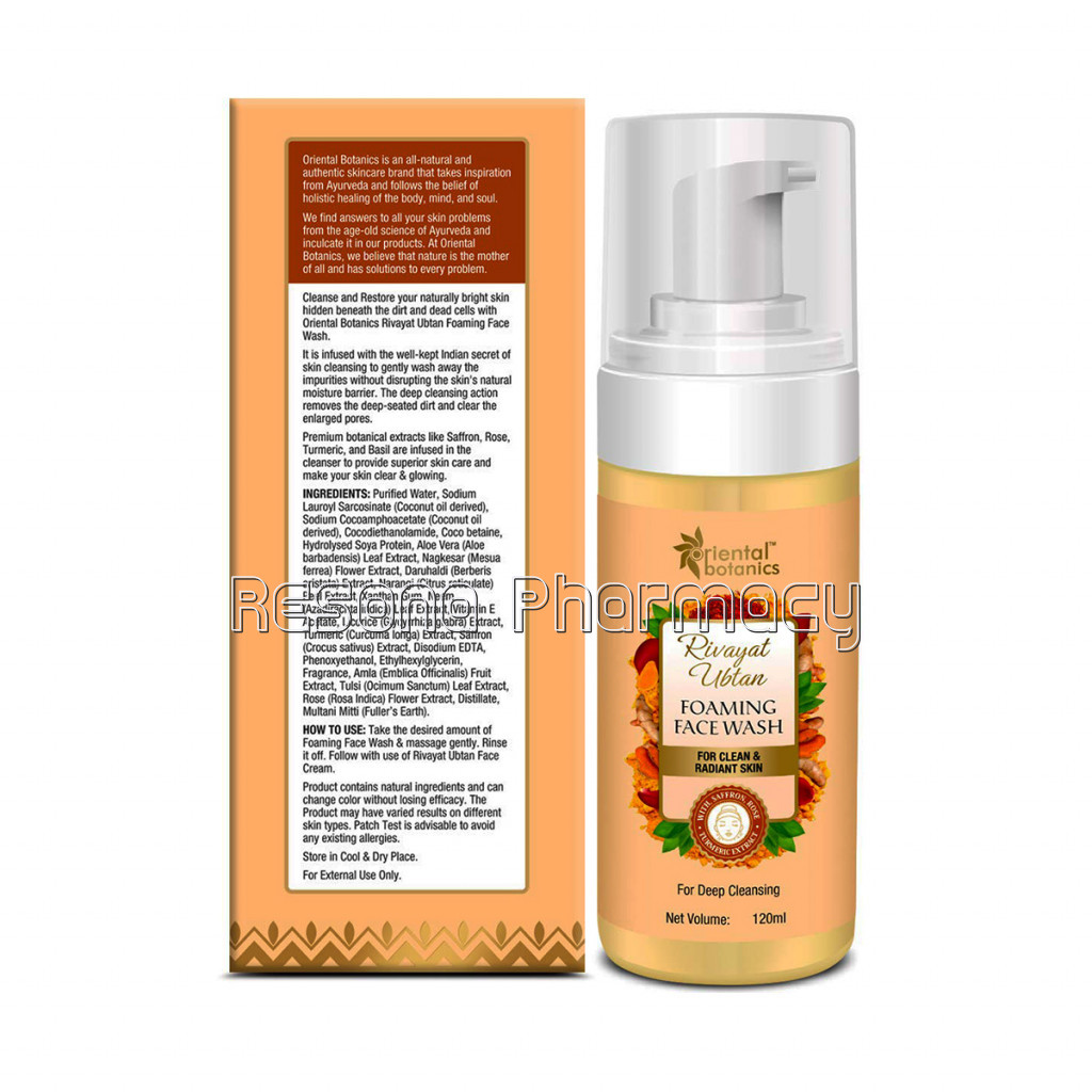 Ubtan Foaming Face Wash, 120Ml