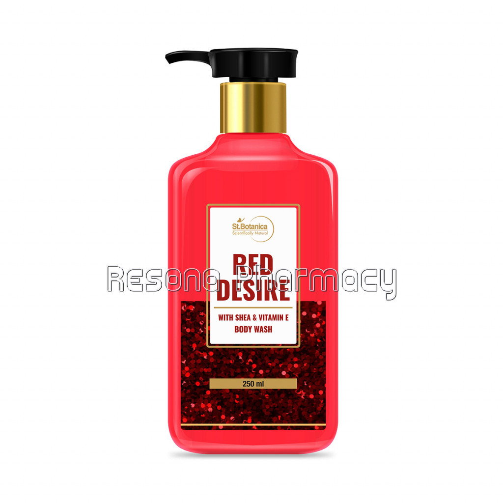 Red Desire Body Wash – With Shea and Vitamin E (Shower Gel), 250 Ml