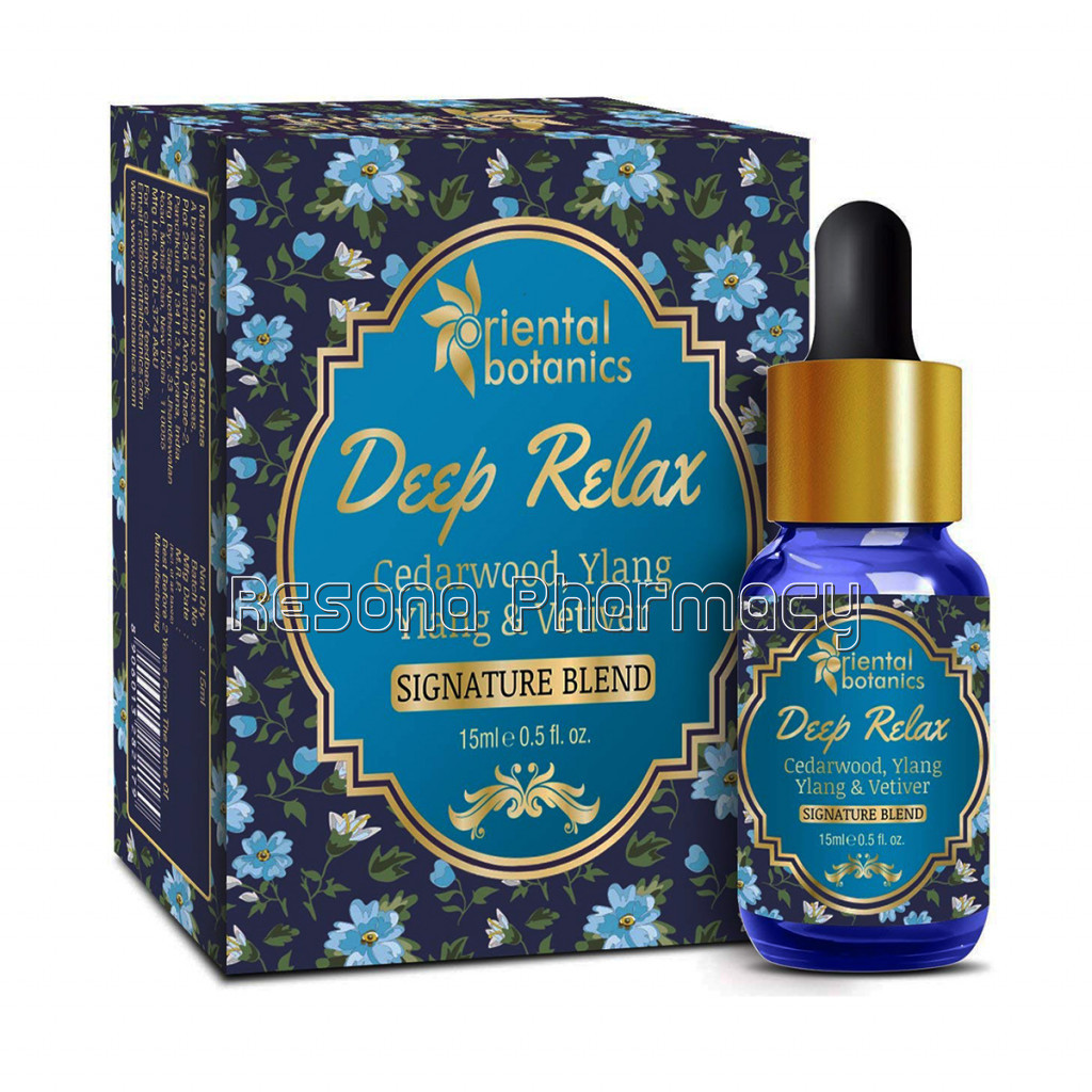 Deep Relax Aroma Therapy Diffuser Oil, 15Ml