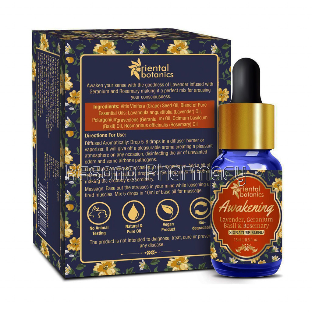 Awakening Aroma Therapy Diffuser Oil, 15Ml