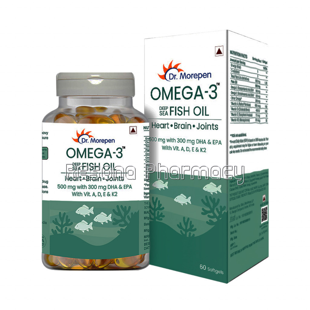 Omega 3 Deep Sea Fish Oil 500Mg