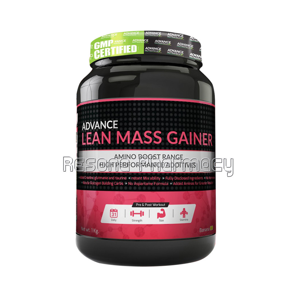 Advance Nutratech Lean Mass Gainer With Creatine, Glutamine and Taurine