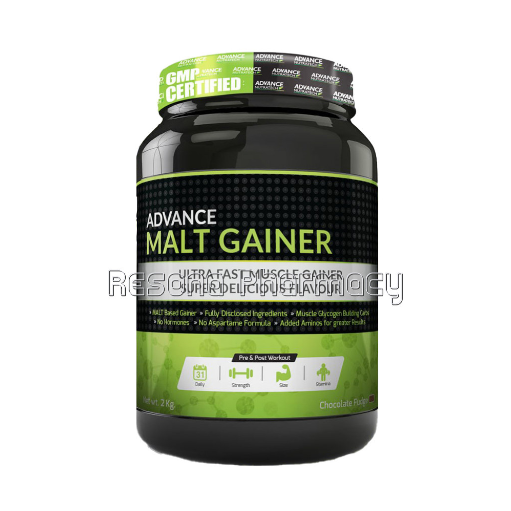 Advance Nutratech High Calorie Zero Gluten With No Creatine Dairy Free Malt Mass Gainer