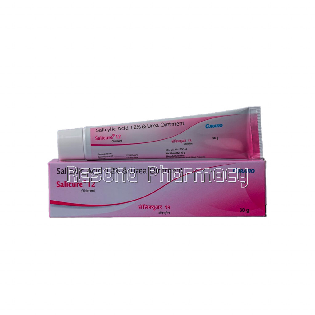 Salicylic Acid 12%
Urea 10%