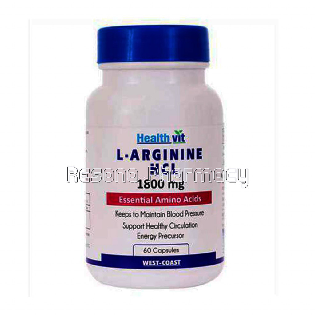 Healthvit L Arginine Hcl 1800 Mg